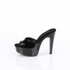 MARTINI-501 Plateau Pantoletten Schwarz Lack | Pleaser SALE