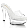 MARTINI-501 Sandalette Transparent | Fabulicous