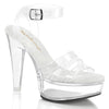 MARTINI-505 Sandalette Transparent | Fabulicous