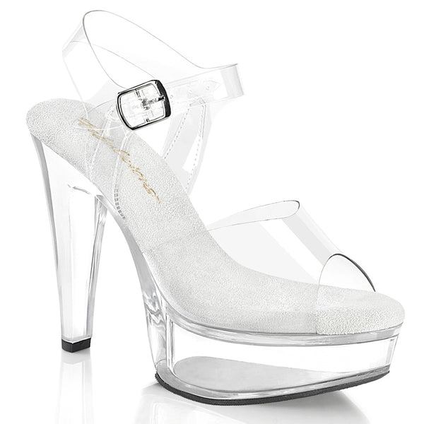 MARTINI-508 Sandalette Transparent | Fabulicous