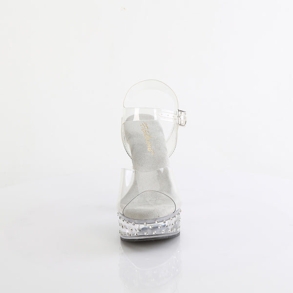 MARTINI-508SDT Sandalette Transparent von Fabulicous – Ansicht 2