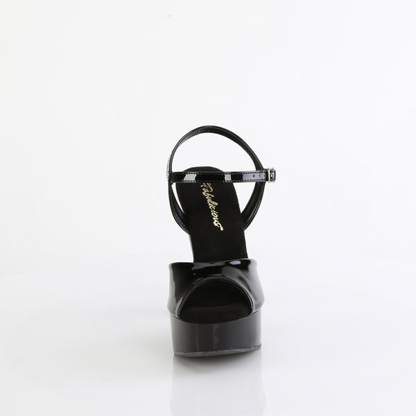 MARTINI-509 Sandalette Schwarz von Fabulicous – Ansicht 2