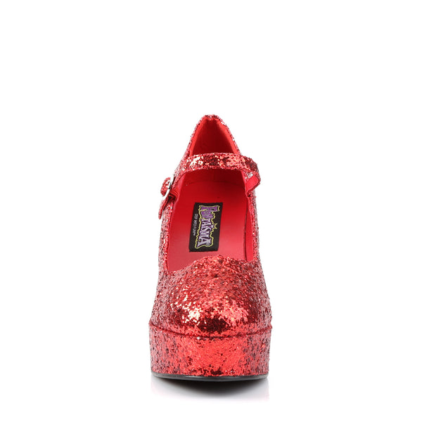 Plateau Pumps MARYJANE-50G - Rot von Funtasma – Ansicht 2