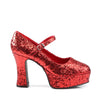 Plateau Pumps MARYJANE-50G - Rot von Funtasma – Ansicht 5
