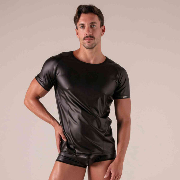 Master T-Shirt Schwarz von Absolu Male – Ansicht 2
