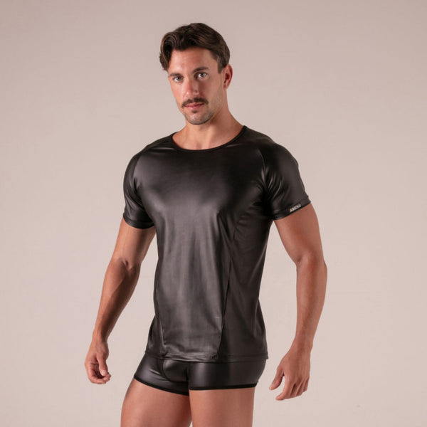 Master T-Shirt Schwarz von Absolu Male – Ansicht 5