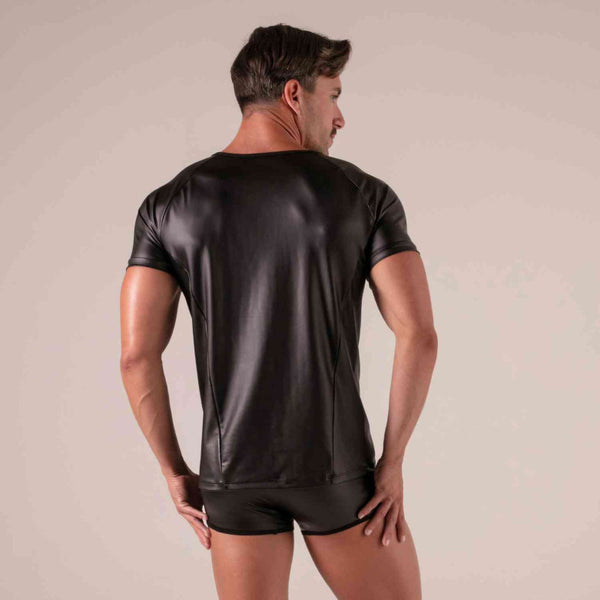 Master T-Shirt Schwarz von Absolu Male – Ansicht 6
