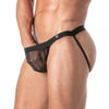 Jockstrap Mesh - ultradünner Bund, atmungsaktiv & stylisch, Schwarz | TOF Paris