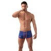 Shorts Low Waist in Royal Blau mit Cut-outs und TOF-Logo Herren - Retro Style | TOF Paris