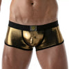Goldene Metal Trunks mit glänzendem Premium Effekt von TOF Paris – Ansicht 2