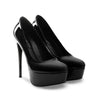 Michael Soul ARIA - Plateau Pumps schwarz lack