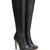 Michael Soul DONNA - Klassische Stiletto Stiefel in schwarz matt