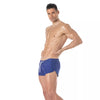 Mini Badeshorts Royal Blau - Slim Fit mit seitlichem Schlitz | TOF Paris
