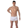 Mini Badeshorts Weiß - Slim Fit mit praktischem Rückentaschen-Design | TOF Paris