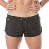 Mini Swim Shorts Schwarz - Slim Fit mit Seitenschlitz & Tasche | TOF Paris