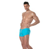 Mini Swim Shorts Türkis - Schnell trocknend mit Seitenschlitz & Tasche | TOF Paris