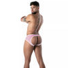 Pinker Mon Amour Microfiber Bottomless-Slip von TOF Paris – Ansicht 3