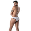Weißer Mon Amour Microfiber MiniBrief-Slip von TOF Paris – Ansicht 2