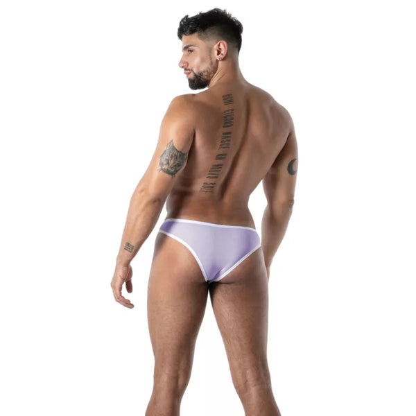 Lila Mon Amour Microfiber MiniBrief-Slip von TOF Paris – Ansicht 2