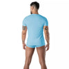 Blaues Mon Amour Microfiber-T-Shirt von TOF Paris – Ansicht 2