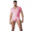 Pinkes Mon Amour Microfiber-T-Shirt von TOF Paris – Ansicht 5