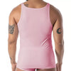 Pinkes Mon Amour Microfiber-Tank-Top von TOF Paris – Ansicht 3