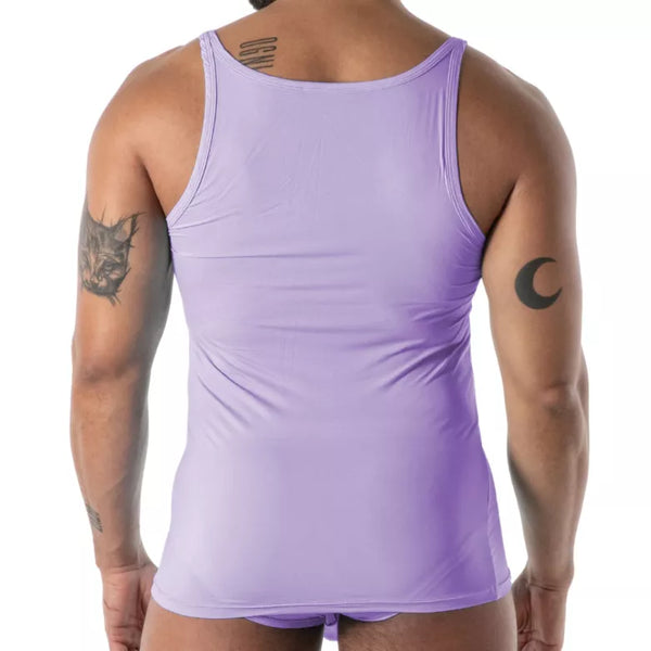 Lila Mon Amour Microfiber-Tank-Top von TOF Paris – Ansicht 5