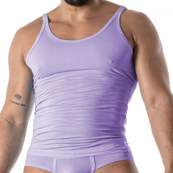 Lila Mon Amour Microfiber-Tank-Top von TOF Paris