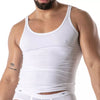 Weißes Mon Amour Microfiber-Tank-Top | TOF Paris