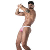 Pinker Mon Amour Microfiber-String von TOF Paris – Ansicht 5