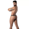Weißer Mon Amour Microfiber-String von TOF Paris – Ansicht 3