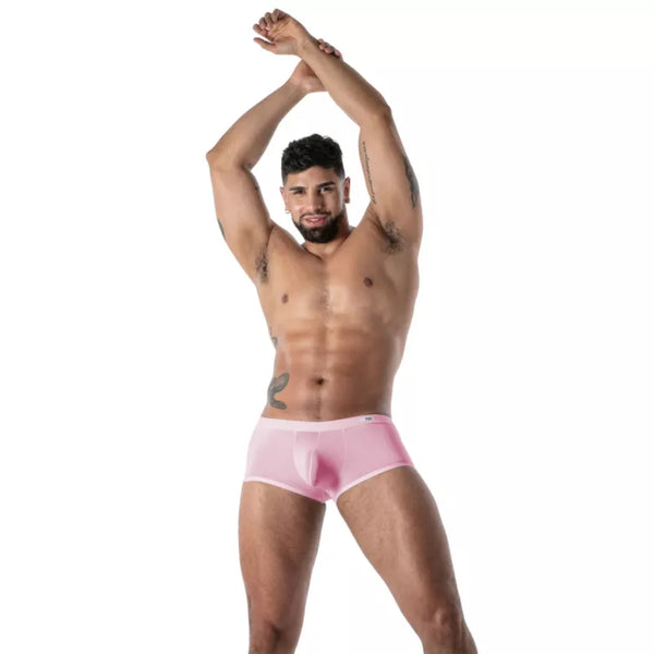 Pinke Mon Amour Microfiber Trunk-Boxershorts von TOF Paris – Ansicht 4
