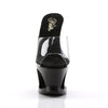 MOON-701HRS Plateau Pantoletten schwarz | Pleaser