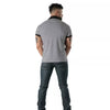Blaues Sailor Stripe-Poloshirt von TOF Paris – Ansicht 2