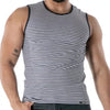 Blaues Sailor Stripe-Tank-Top von TOF Paris