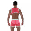 Mesh Shorts Pink - Neonfarben, atmungsaktiv & stylisch | TOF Paris
