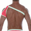 Schulter-Harness Pink - Leicht, Atmungsaktiv & Leuchtendes Mesh | TOF Paris