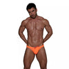 Badehose Neon Orange - Chlorresistent, Komfort-Beutel & Kordelzug | TOF Paris