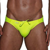 Badehose Neon Gelb - Chlorresistent, Komfort-Schaumtasche | TOF Paris