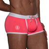 Badehose Neon Pink - Eng anliegend, chlorresistent & mit Kontraststreifen | TOF Paris