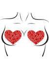 Amore Herzen Nippel Schmuck Aufkleber | Leg Avenue