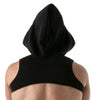 Herren Hoodie Harness - Reflektierende Kante & Komfort aus Baumwolle, Schwarz | TOF Paris