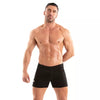 Sportliche Shorts mit Reißverschlusstaschen & Slim Fit, Schwarz | TOF Paris