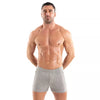 Herren Shorts mit Reißverschlusstaschen - Slim Fit, Low Rise, Grau | TOF Paris