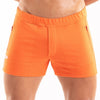 Herren Shorts Orange - Slim Fit mit Reißverschlusstaschen & Logo | TOF Paris