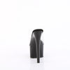 PASSION-701 - Plateau High Heel Pantoletten - Schwarz Lack | Pleaser