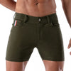 Khakifarbene Patriot Chino-Shorts von TOF Paris