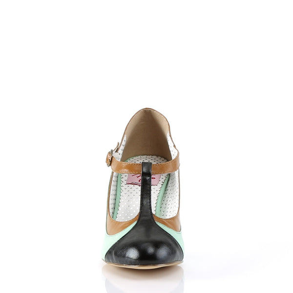 PEACH-03 Pumps Grün Mint | Pin Up Couture