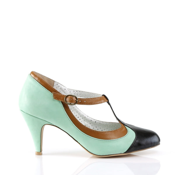 PEACH-03 Pumps Grün Mint | Pin Up Couture