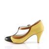 PEACH-03 Pumps Gelb | Pin Up Couture